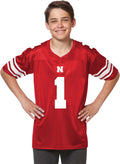 Little King NCAA Touchdown Pass Youth Football Jersey - Durable