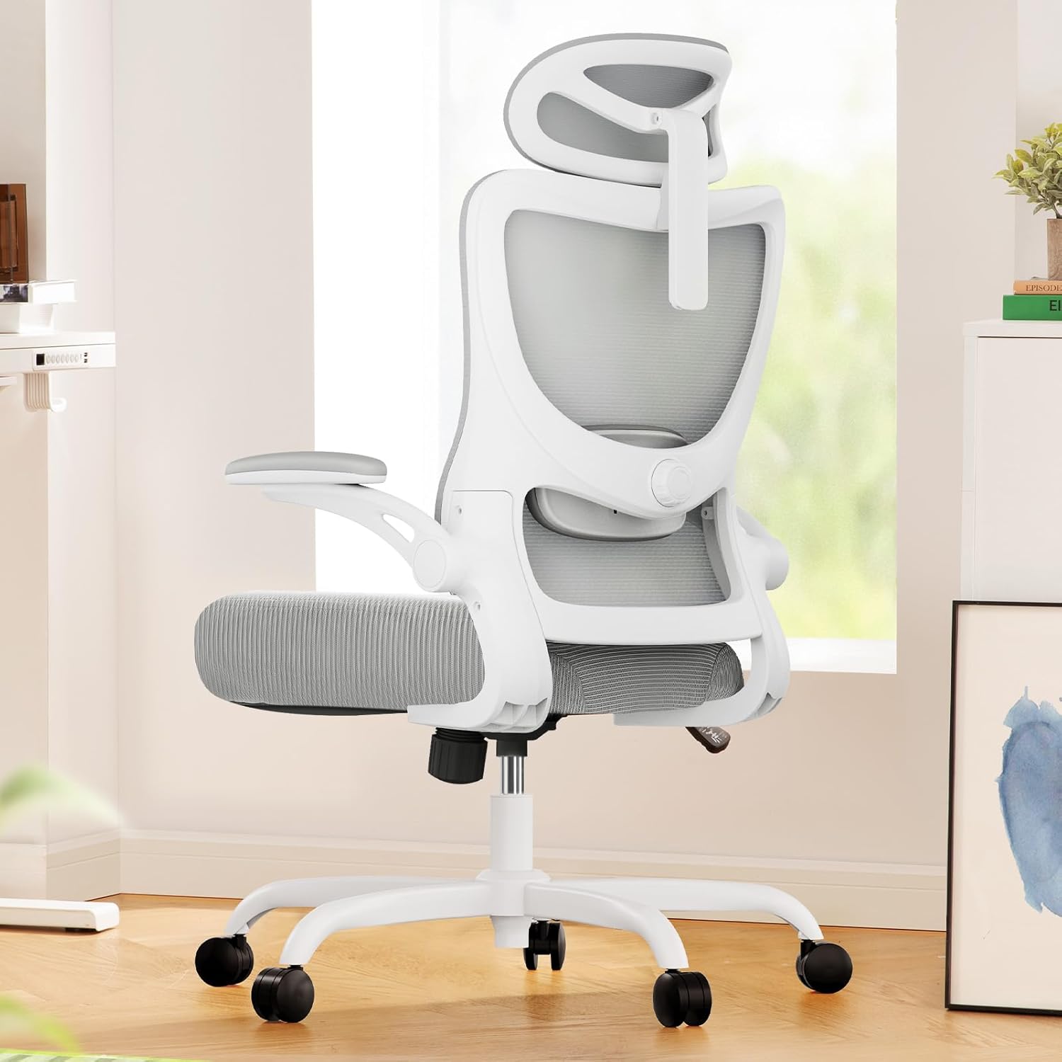 Marsail Ergonomic Office Chair: High Back Support