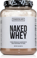 NAKED Whey Chocolate Protein Powder - Clean 3-Ingredient Whey