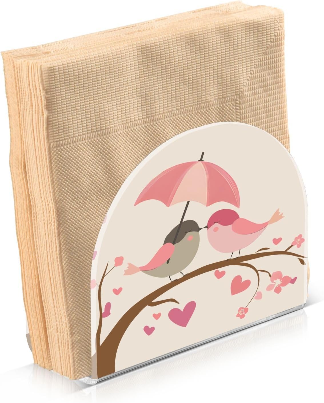 Birds Umbrella Napkin Holder - Elegance Redefined