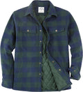 Dubinik Mens Shacket Lightweight Flannel Jacket - Warm (Style NP22)