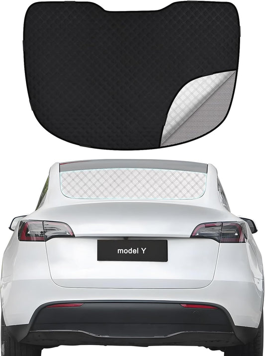 Rear Windshield Sunshade for Tesla Model Y 2019-2024 Perfect Fit