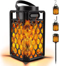 Outdoor Bluetooth Speaker with Flame Atmosphere - 4in1 Torch Lantern