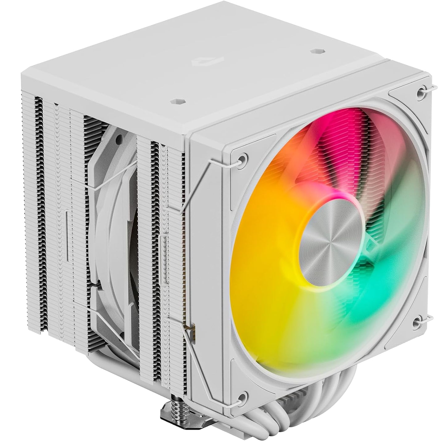 Dual Tower ARGB CPU Cooler with 120mm PWM Fan for High Performance