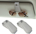 Magnetic Sunglass Holder for Car Visor - Secure Universal Clip (2