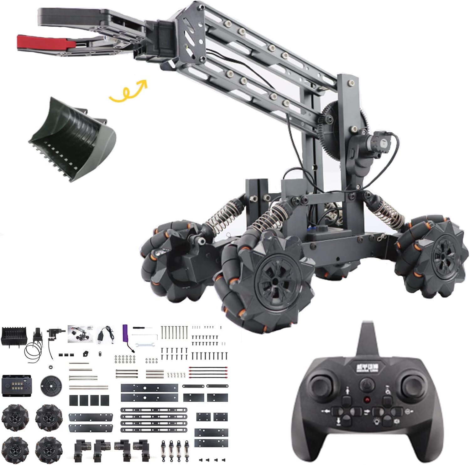 STEM Robotic Excavator Kit for Kids 8+ by VANLINNY