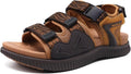 KuaiLu Men's Sandals for Hiking with Added Arch Support