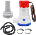 1500 Gph Bilge Pump 12 Volt - Quiet, Compact Water Pump