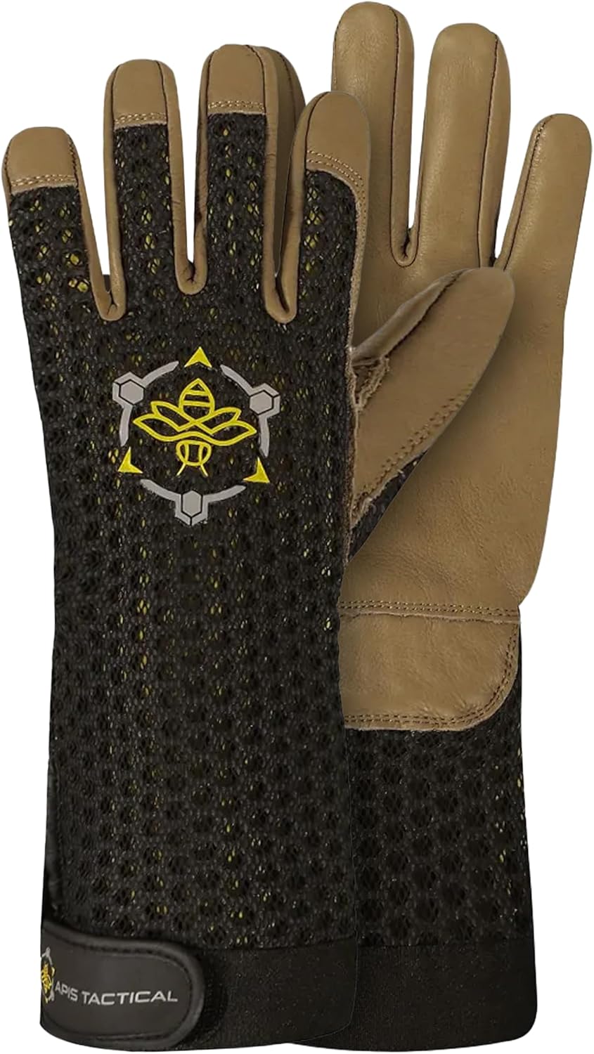 Heavy Duty Beekeeping Gloves with Extended Cuff for Comfort