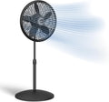 Lasko Pedestal Fan 18in Oscillating Stand Fan - Adjustable Height
