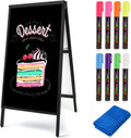 A Frame Chalkboard Sign 40 x 20 in Double-Sided Sandwich Board