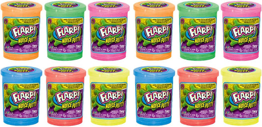 Flarp Noise Putty Scented 12 Pack Assorted Sensory Toys
