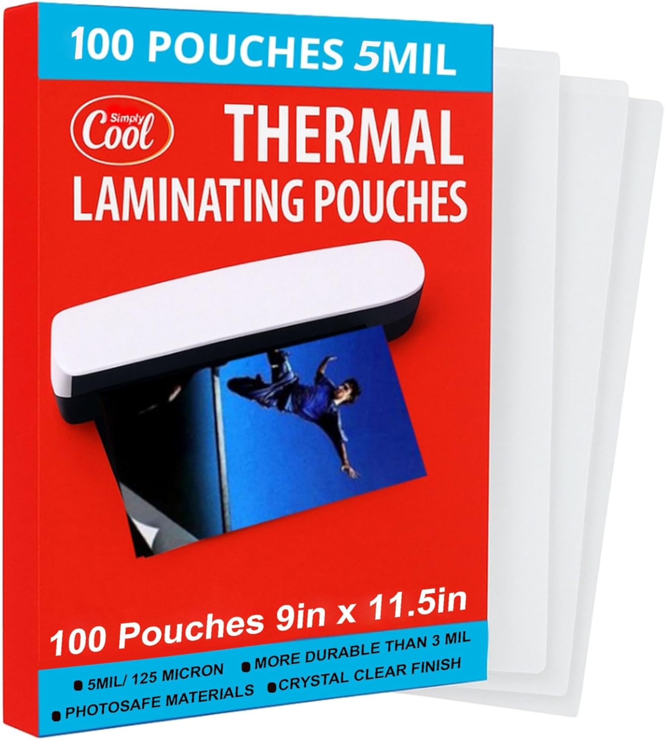 5MIL Thermal Laminating Sheets for Long-Lasting Document Protection