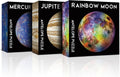 Antelope 3 in 1 Round Puzzle Bundle - 1000 Piece Planet Puzzle