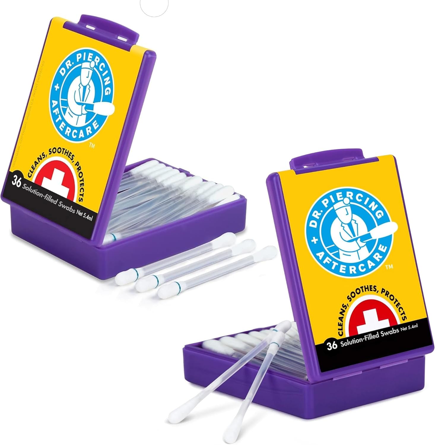 Dr. Piercing Aftercare Swabs for Gentle Piercing Care