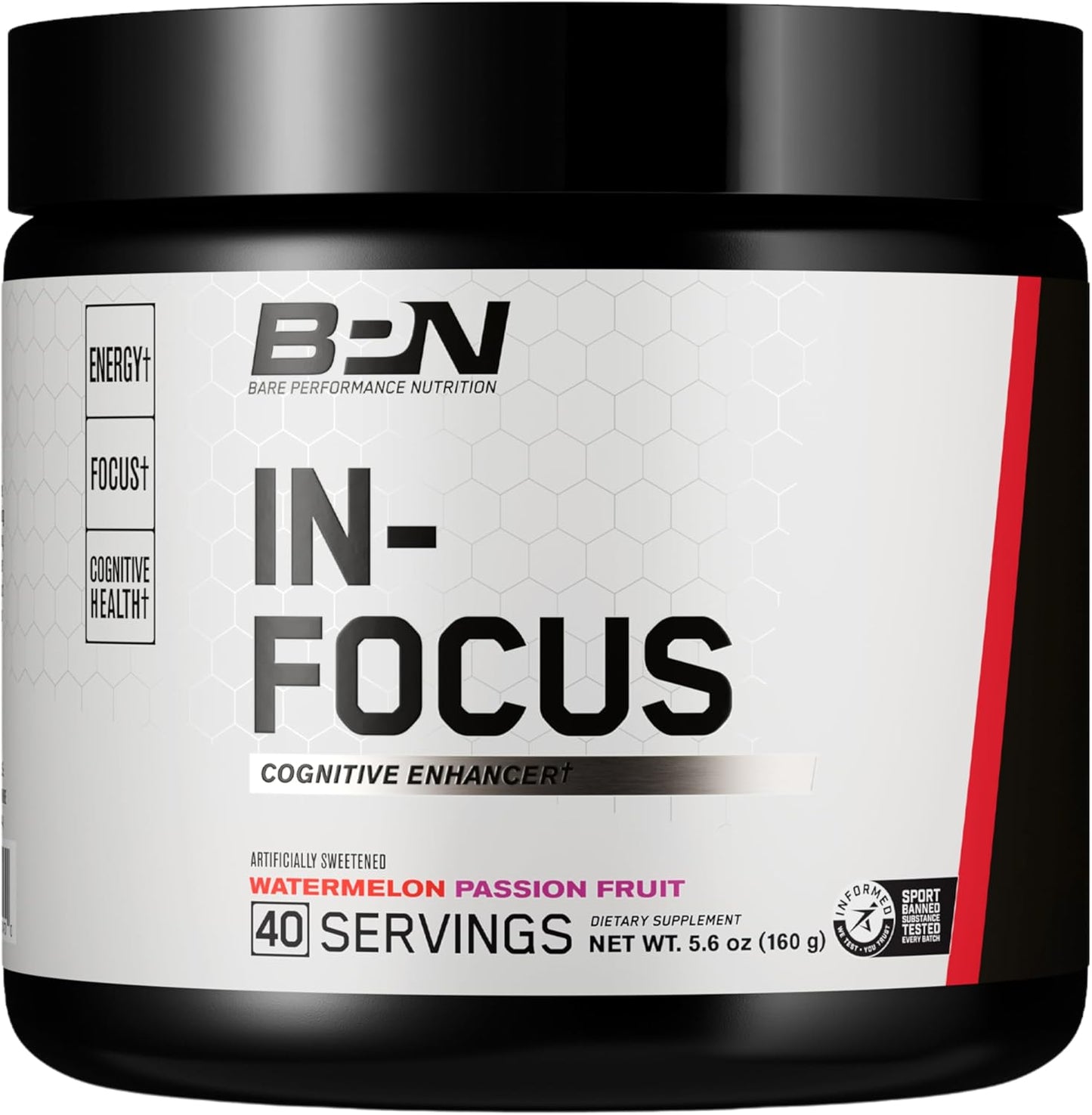 BPN in-Focus Brain Support Supplement for Enhanced Energy