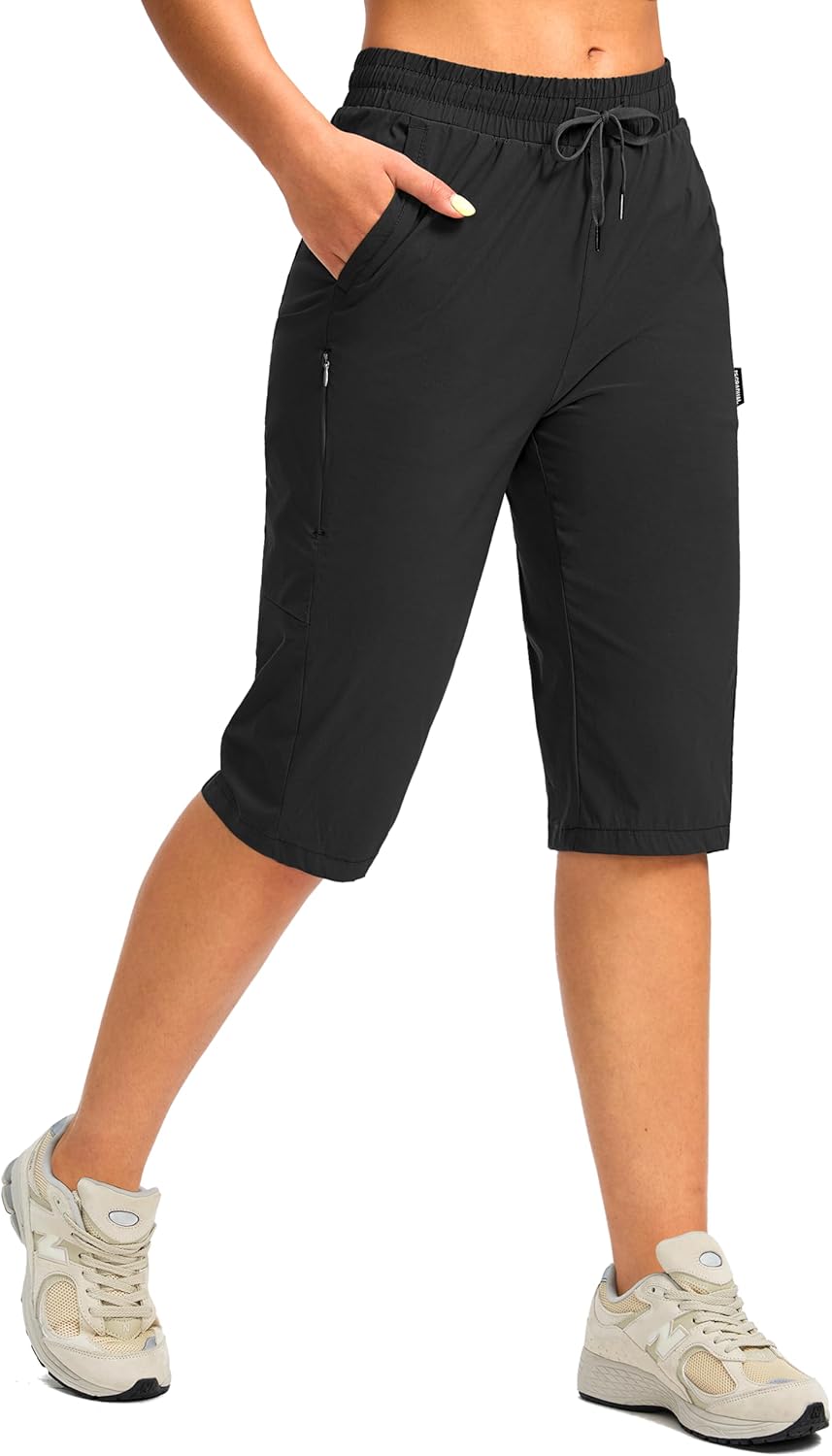 G Gradual Women's 15in Long Shorts for Hiking and Outdoor Fun