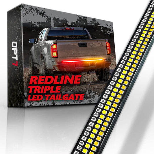OPT7 48in Redline Triple Row LED Tailgate Light Bar Review