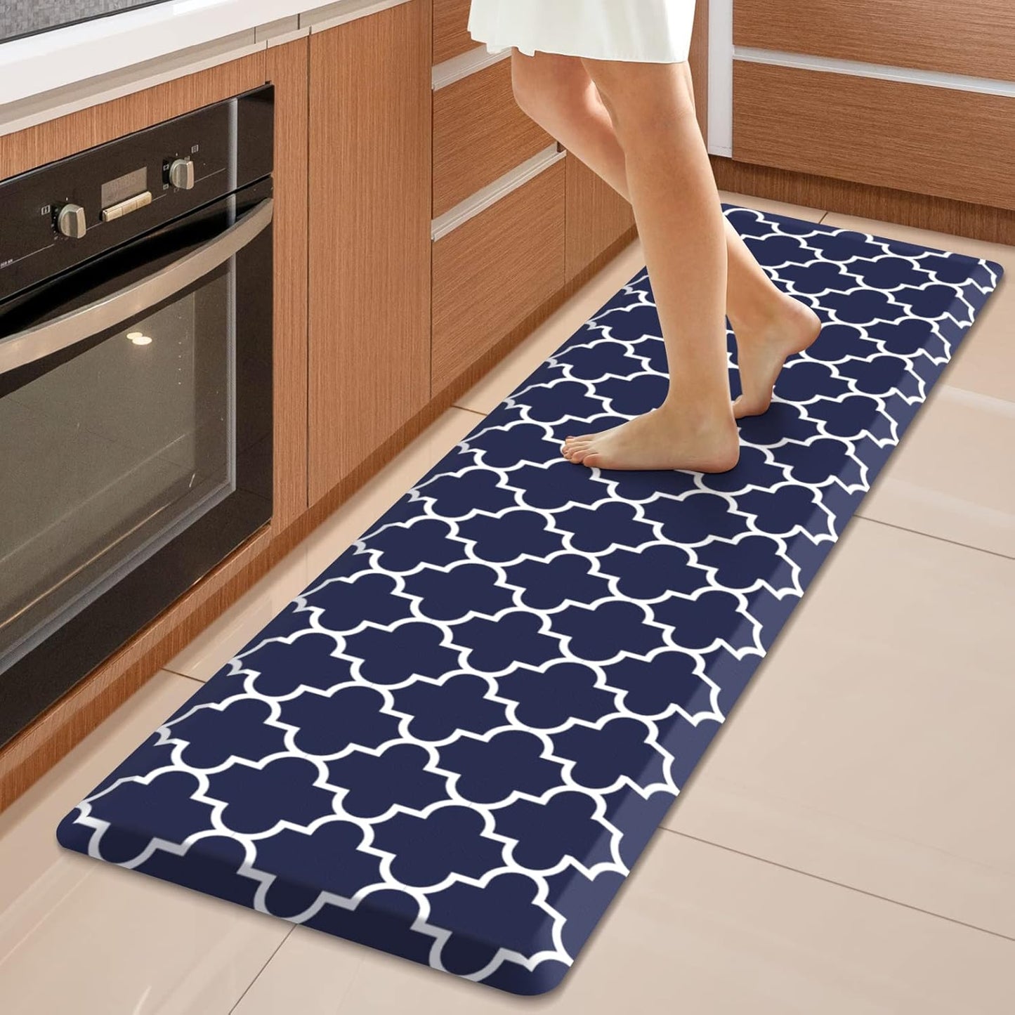 WISELIFE Kitchen Runner Rugs Anti-Fatigue Comfort Mat 17.3in x 60in