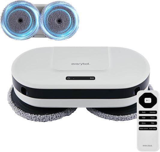 2024 Upgrade! EVERYBOT Spin MOP - Fast & Quiet!