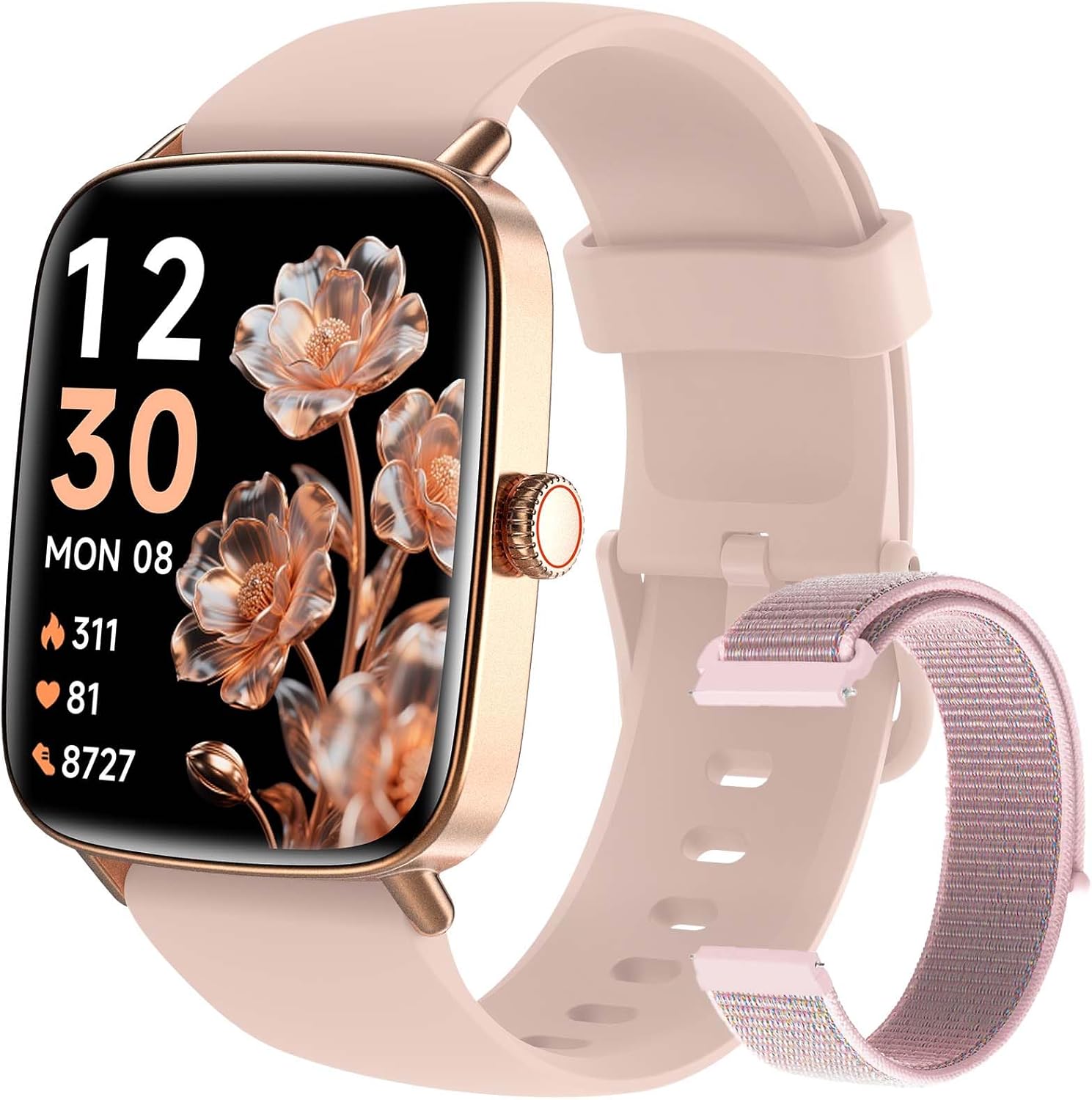 Fitpolo Smart Watch for Women: Stylish Fitness Tracker with Calls