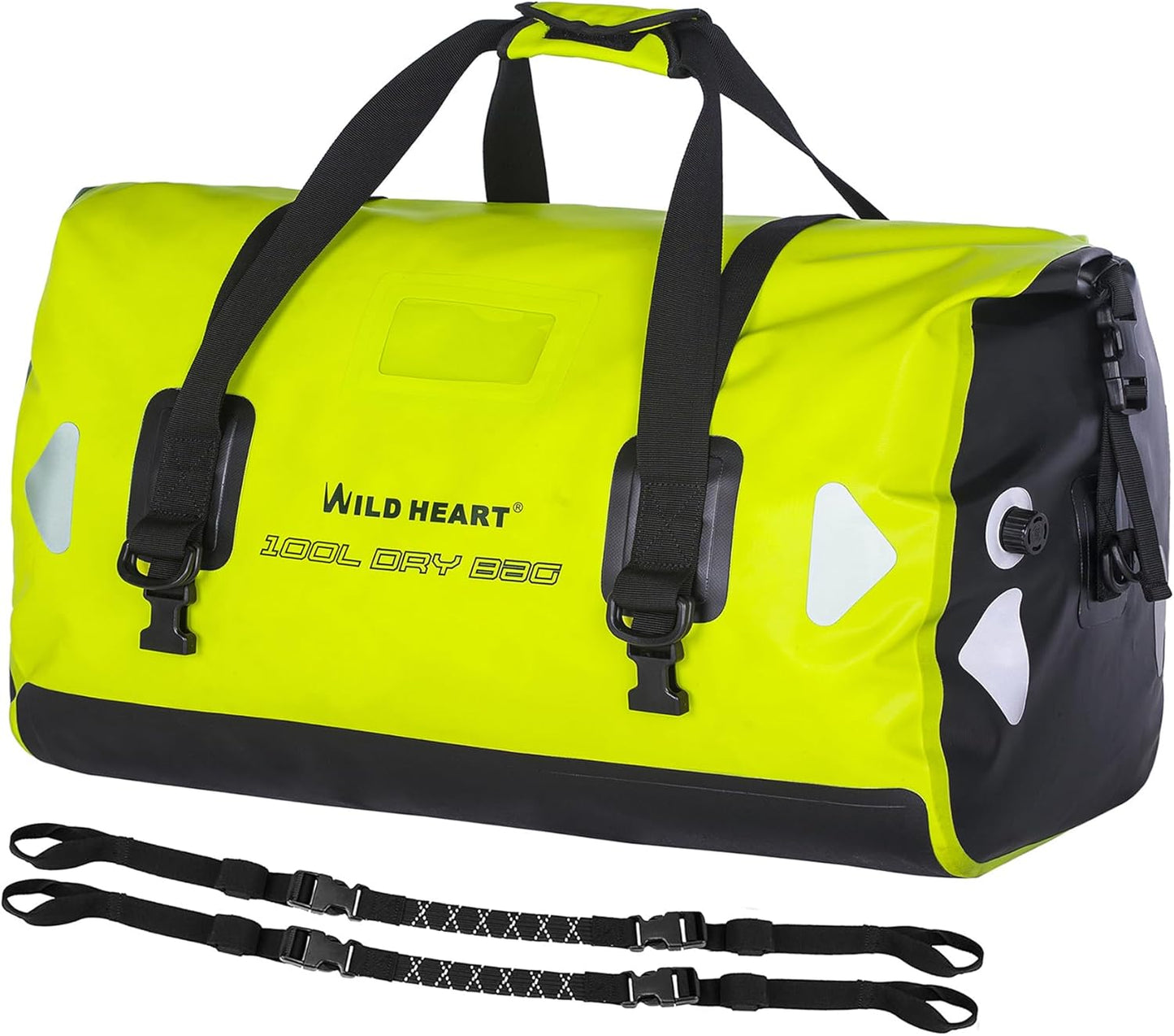 WILD HEART Waterproof Motorcycle Duffel Bag for Adventure Lovers