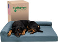 Orthopedic L Shaped Dog Bed for Large Dogs - Supportive Chaise