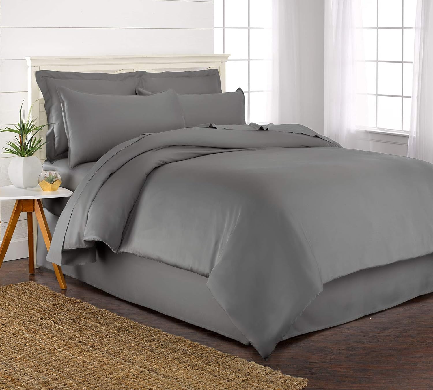 Queen Duvet Cover Set by Pure Bamboo for Luxurious Sleep