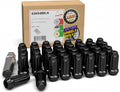 M14x1.5 2.00in Truck Spline Lug Nuts Black - Durable Fit
