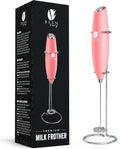 Milk Frother Handheld for Coffee - Fast Froth in 15 Seconds