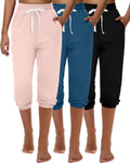 Easygoing Women's Capri Sweatpants by Ficerd for Summer Vibes