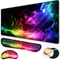 Canjoy 4-in-1 XXL Gaming Set - Memory Foam Desk Pad