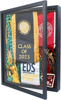 GraduatePro Shadow Box Frame 13x16 Display Case - Rustic Black