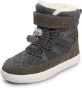 Boys Snow Boots for Kids - Warm Waterproof Slip Resistant