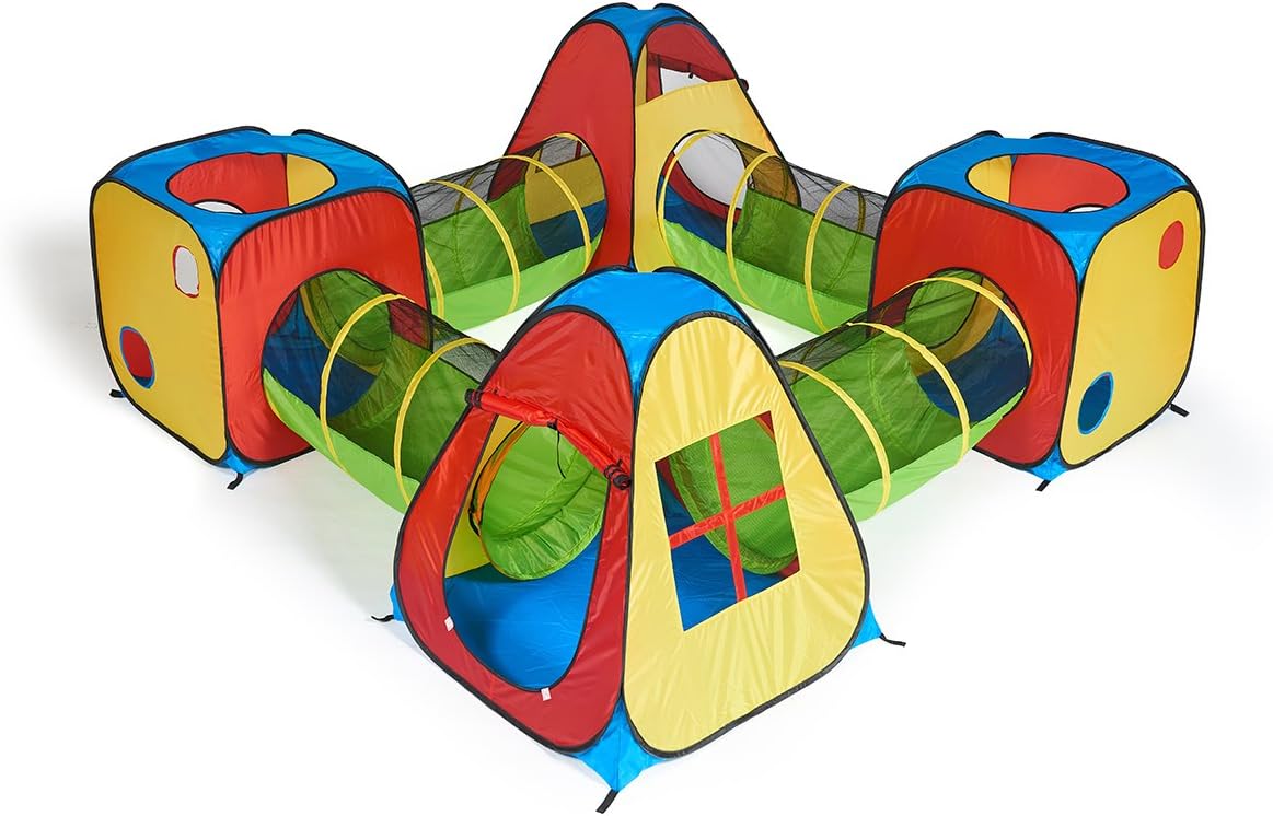 Ultimate 8-in-1 Pop Up Tent Set for Kids