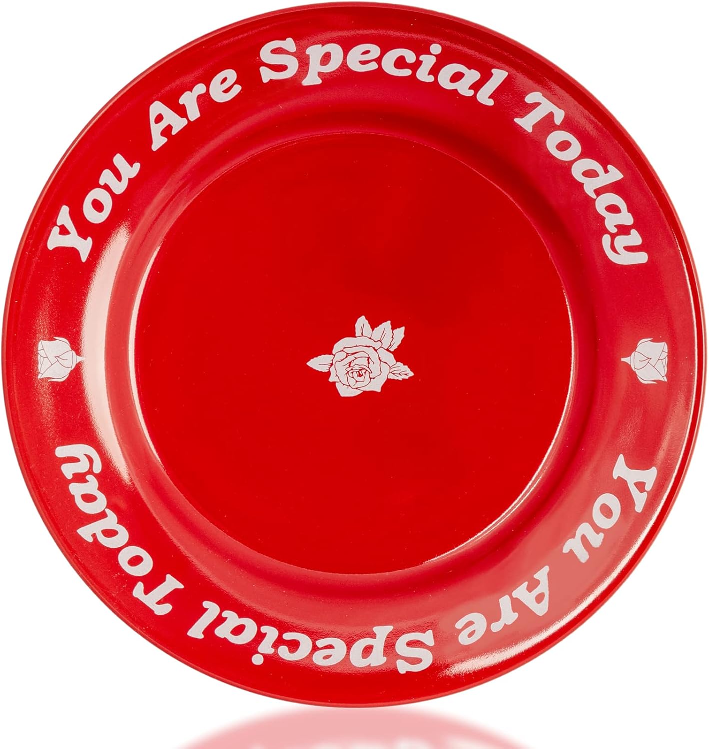 You Are Special Today Red Plate - Unique Gift for Celebrations