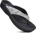 Women's Slip On Recovery Flip Flops for Plantar Fasciitis - Arch
