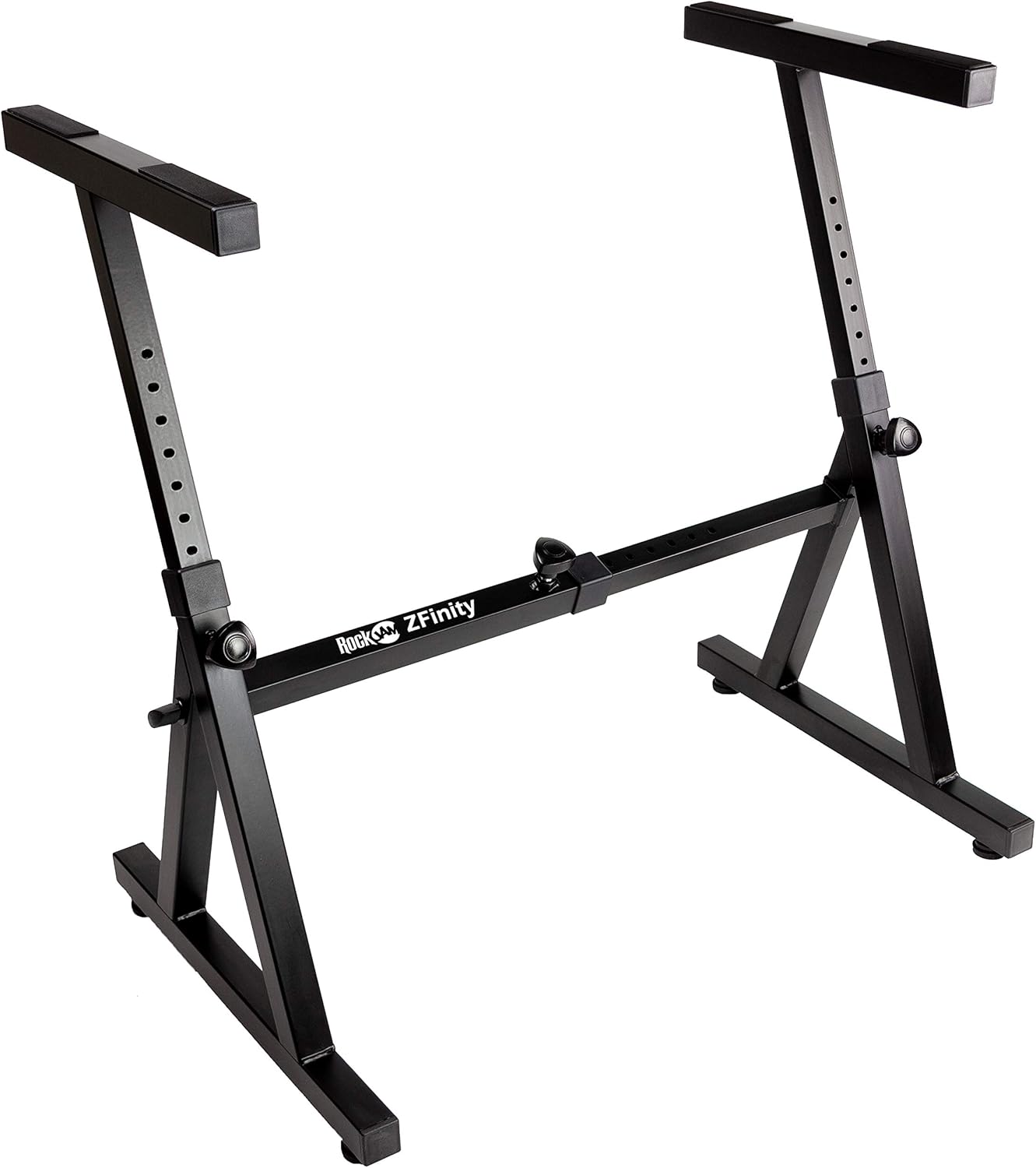 RockJam Z Style Adjustable Keyboard Stand for 54-88 Key Pianos