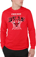 Nothing But Net NBA Long Sleeve Fan Tee - Comfortable Fit