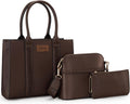 Wrangler 3Pcs Purses Set for Women: Tote, Crossbody, Wallet