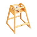 ECR4Kids ASATT High Chair Toddler Chair Honey - Solid Hardwood