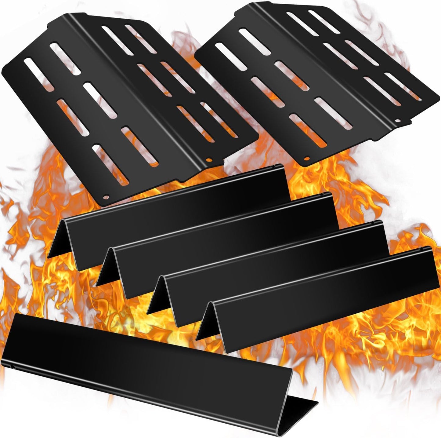 7620 7622 Flavorizer Bars and Heat Deflector for Weber Grills