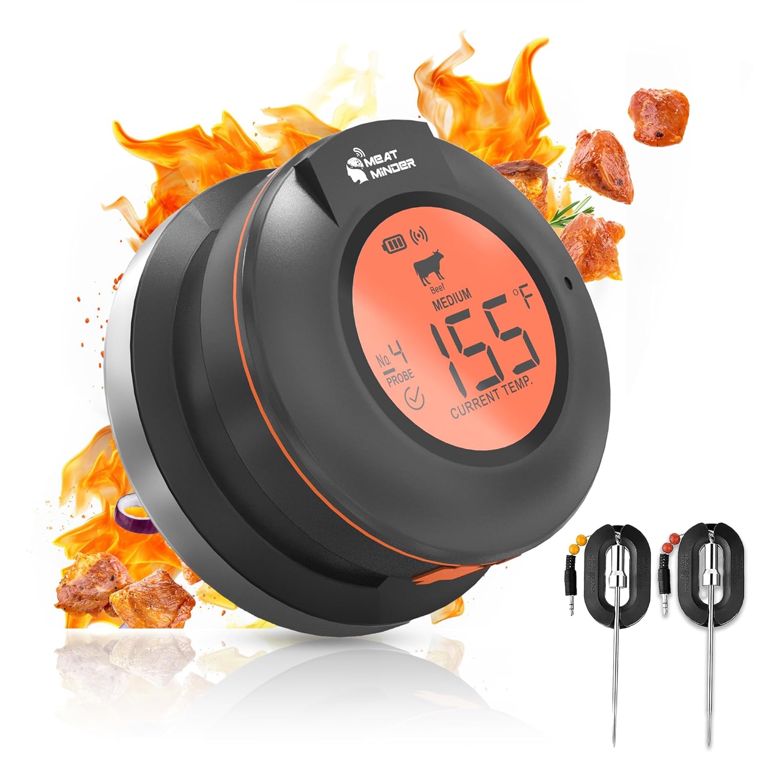 Wireless Grill Thermometer | Smart Upgrade for Weber Grill