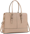 LaLaptop Bag for Women Leather Work Tote 15.6in Laptop - Chic