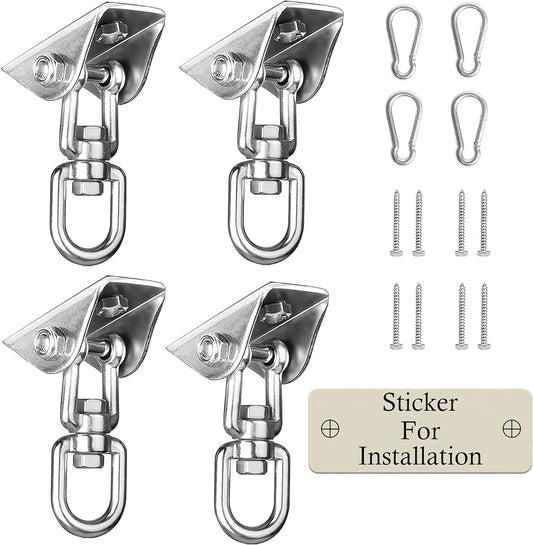 Heavy Duty Swing Hangers for Wooden Sets with 2000 LB Capacity