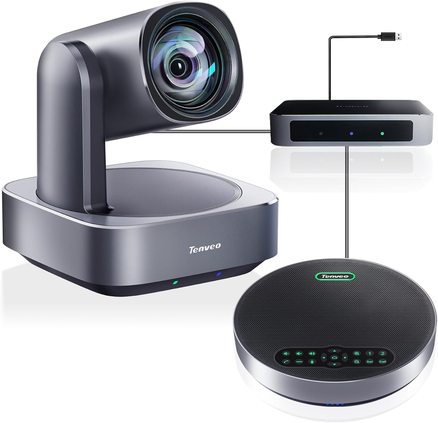 Tenveo 4K Conference Camera: Crystal Clear Video & Audio