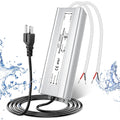 LED Driver 200W 12V Power Supply Adapter - Waterproof Outdoor Use