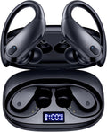 GNMN Wireless Earbuds Over Ear Buds 90H Playback - Long Battery Life