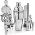 14-Piece Mixology Set with Acrylic Stand - Ultimate Bartender Kit