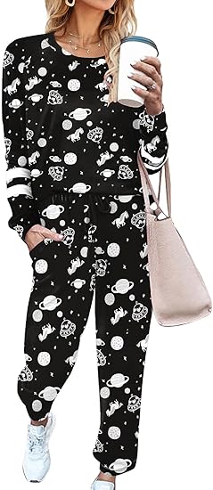 Ekouaer Sweatsuits Womens Loungewear Set for Cozy Comfort
